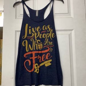Live as People Who Are Free Tank